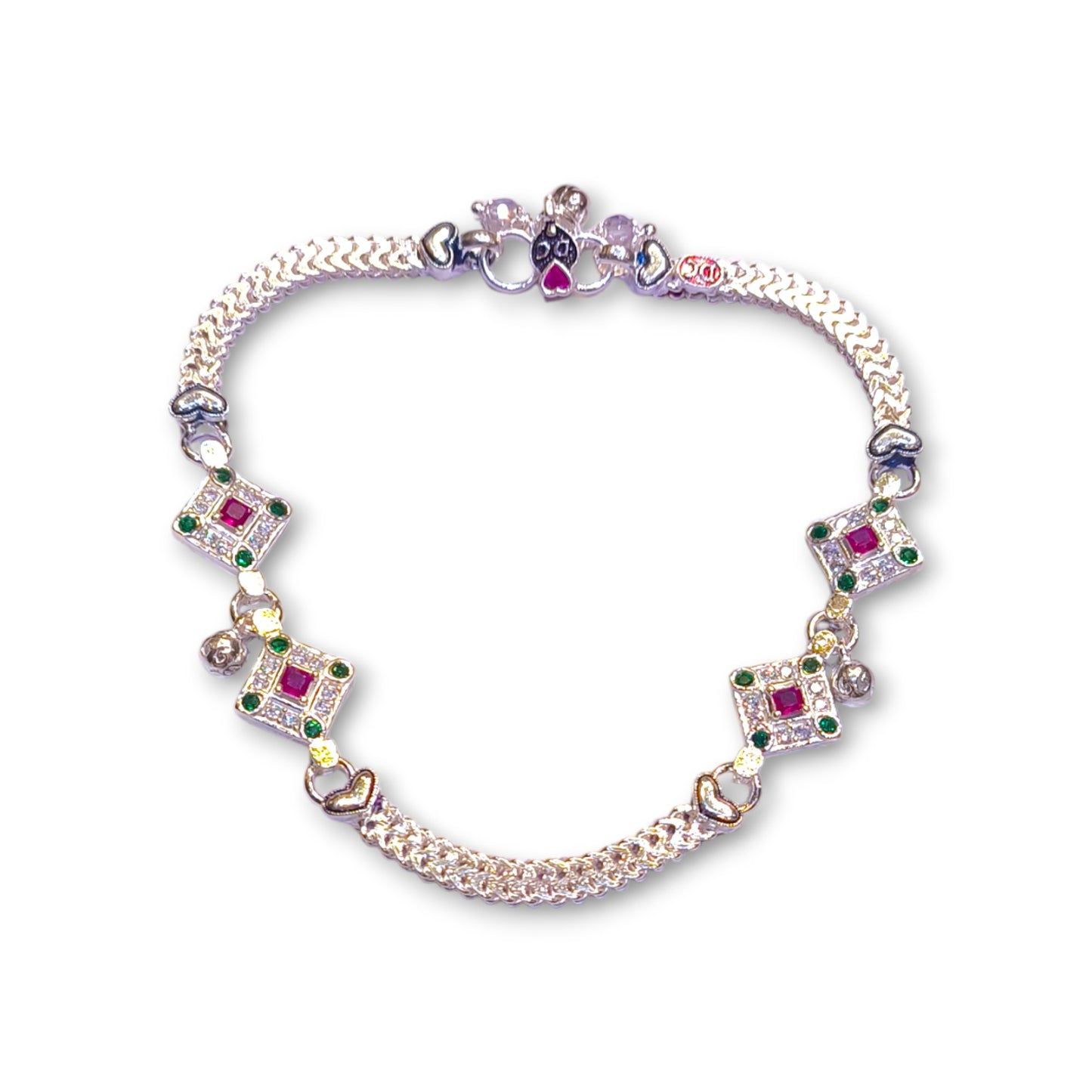 Fancy silver payal - jauhari jewellers