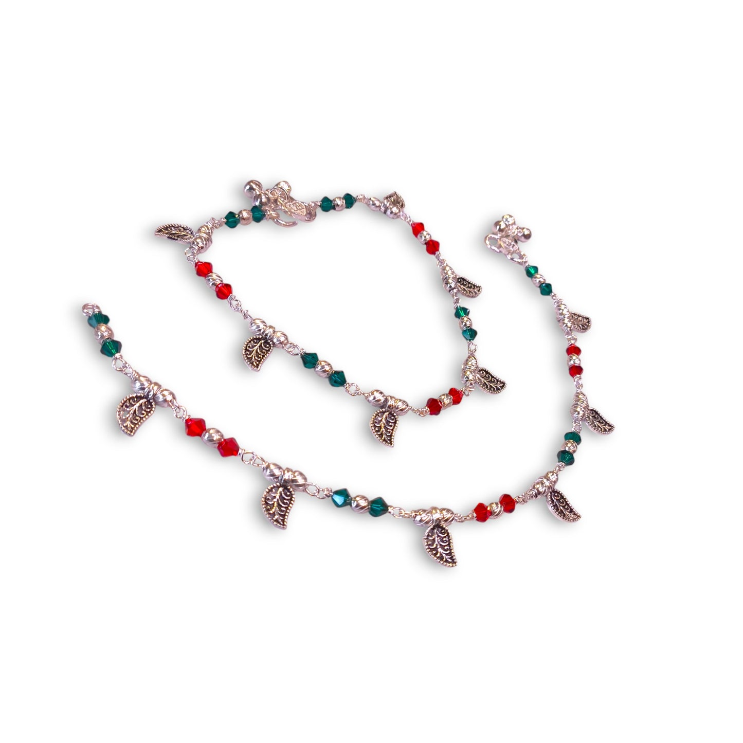 Silver anklets latest design