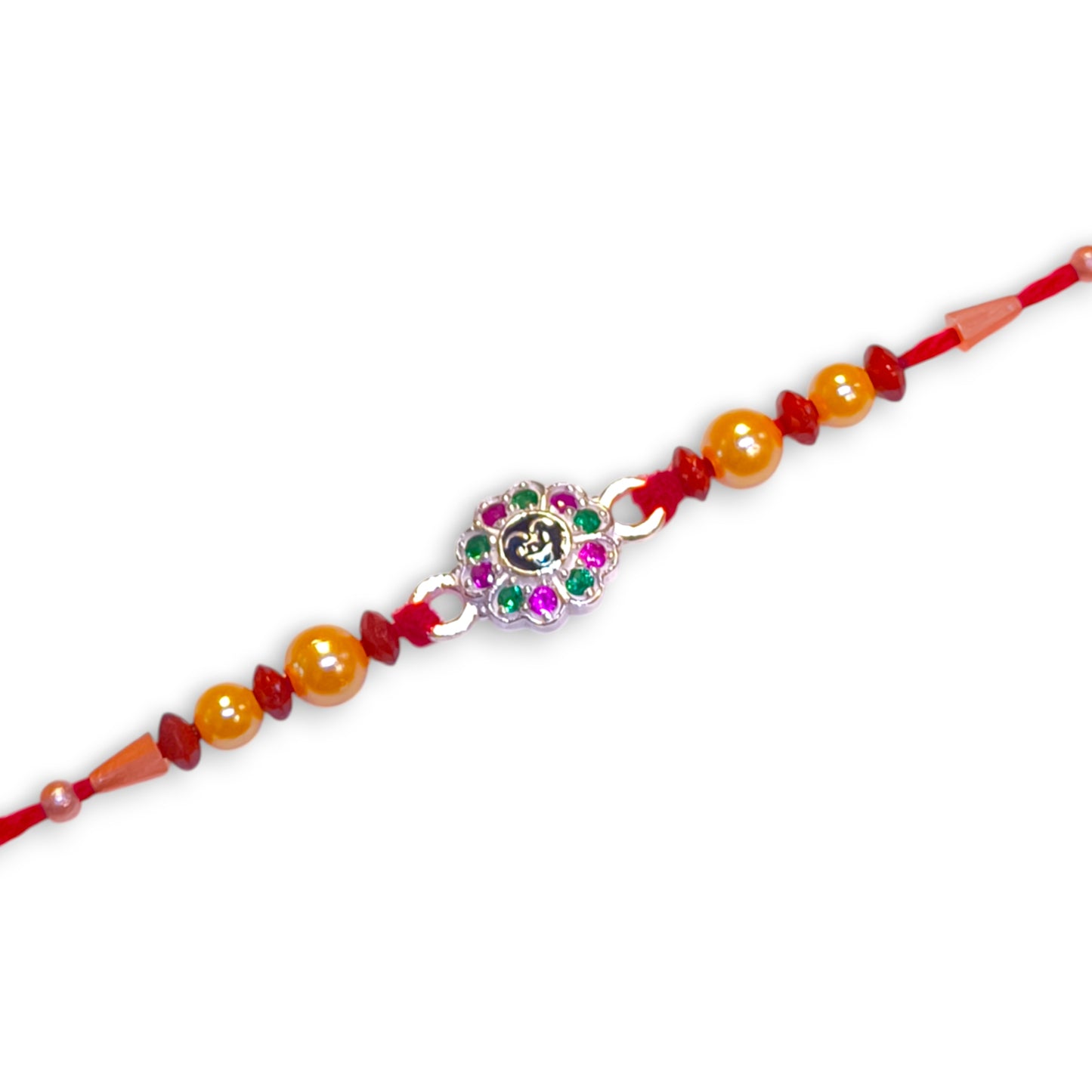 Silver Thread Rakhi for brother