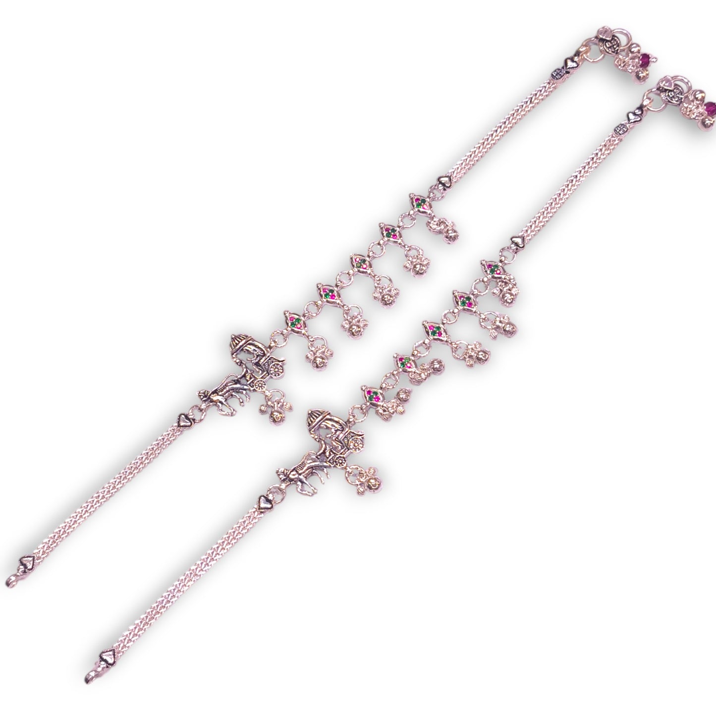 Silver payal under 6000