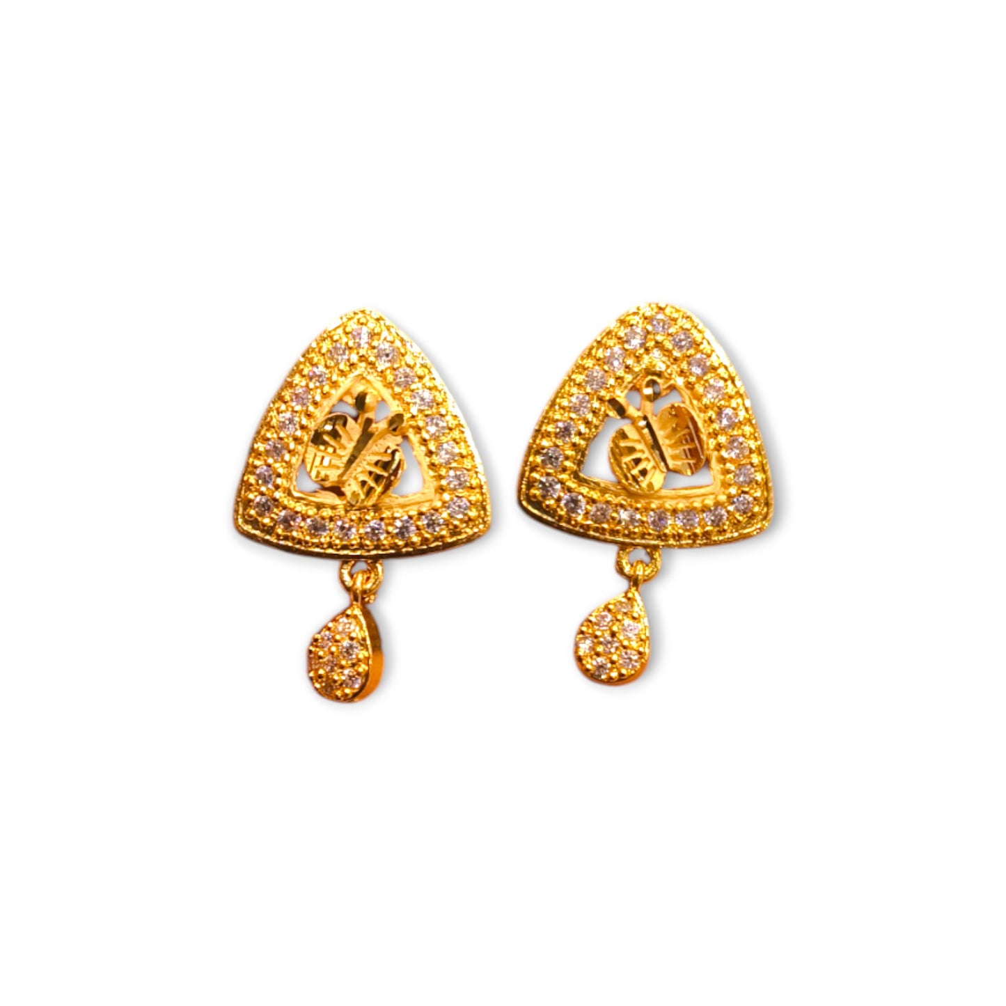 One gram gold earrings