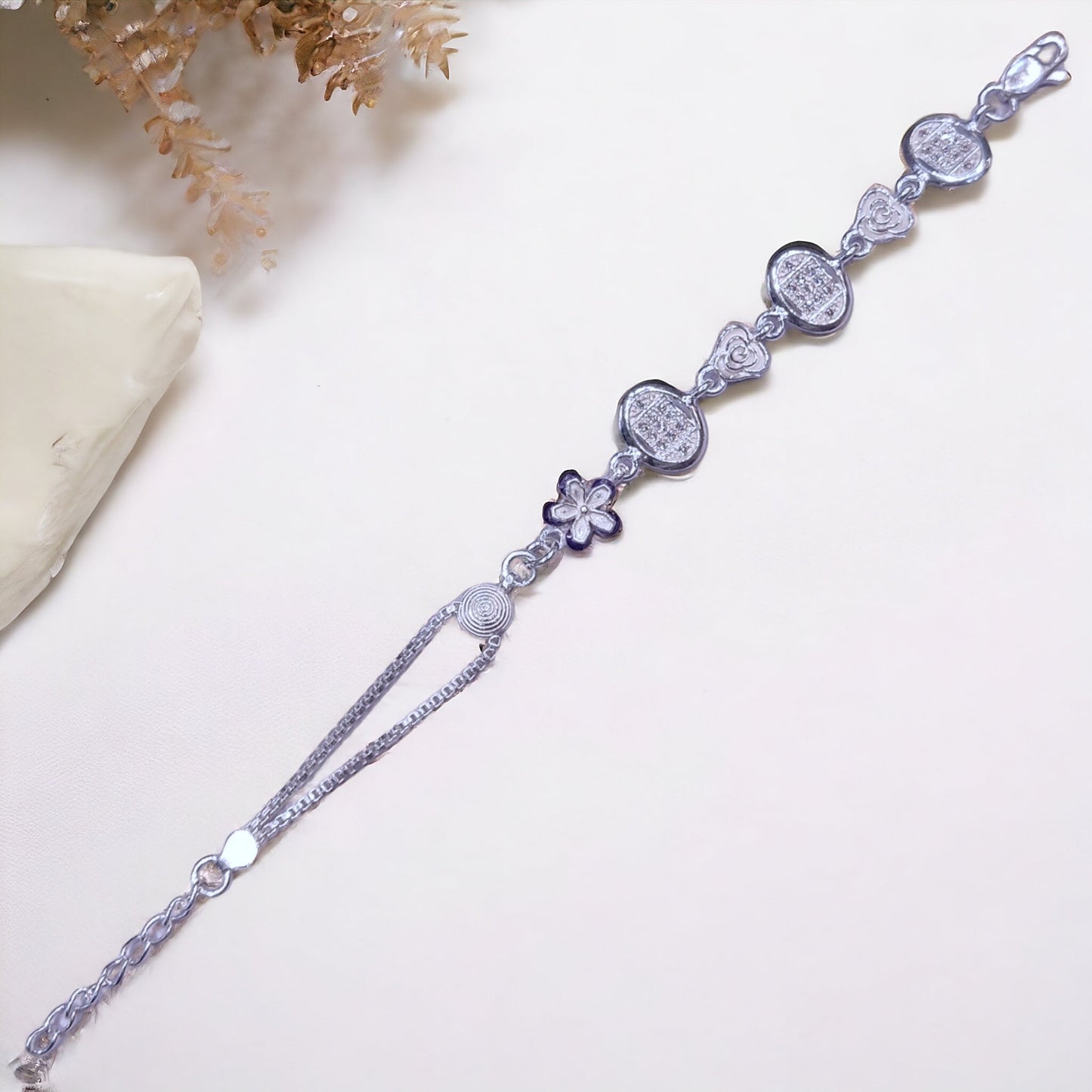 Premium Silver Bracelet for Women - Jauhari Jewellers