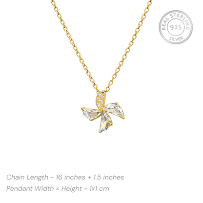 925 sterling silver pendant necklace on a white background with 'Real Sterling Silver' stamp.