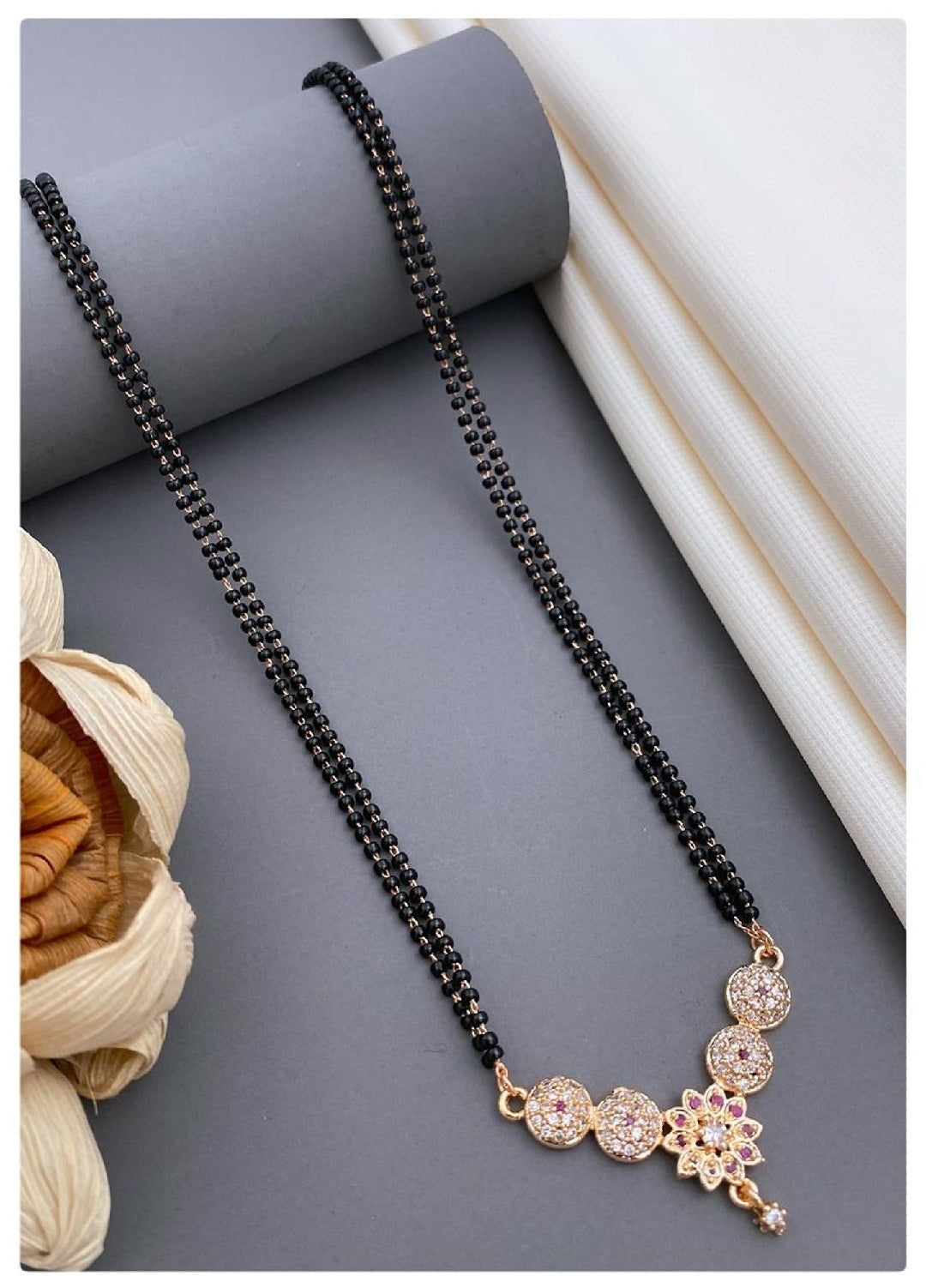 Artificial gold mangalsutra