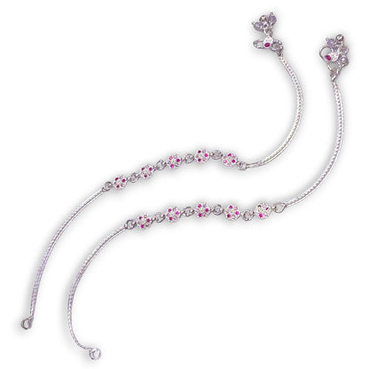 Fancy Silver Payal for Women by Jauhari Jewellers