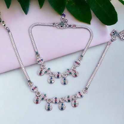 Silver payal for women