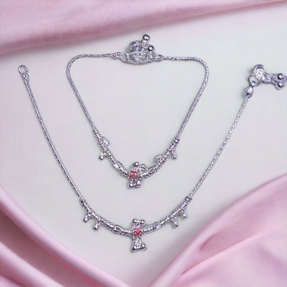 Silver Payal For Women - Jauhari Jewellers