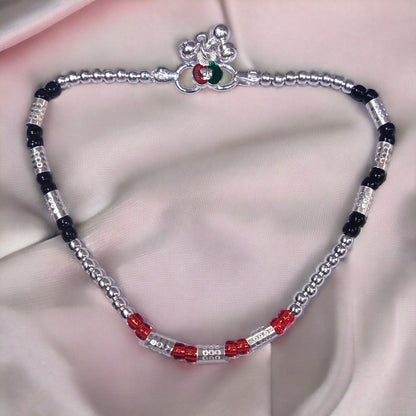 Silver payal latest design - jauhari jewellers