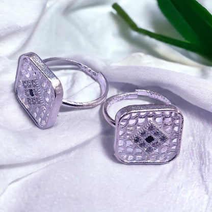 Silver Toe rings - jauhari jewellers