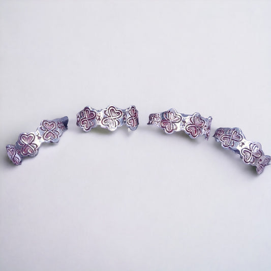 Plain silver toe rings by jauhari jewellers