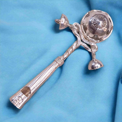 Pure silver jhunjhuna - jauhari jewellers