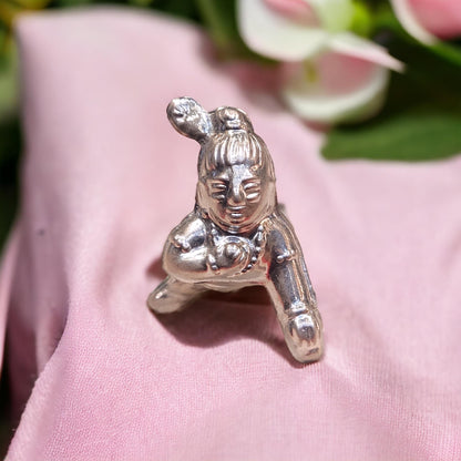 Pure Silver Laddu Gopal - Jauhari Jewellers