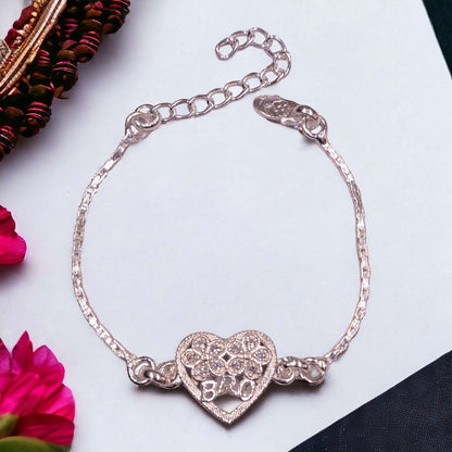 Silver rakhi for brother - Jauhari Jewellers