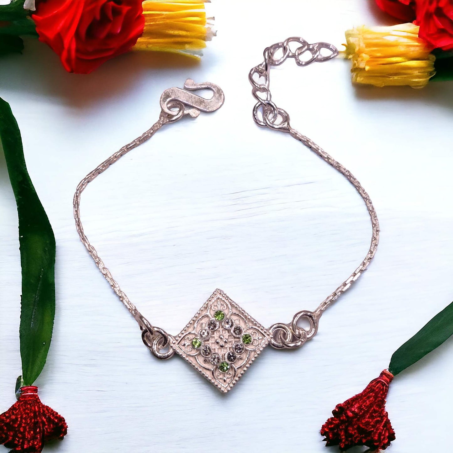 Silver rakhi for kids - jauhari Jewellers