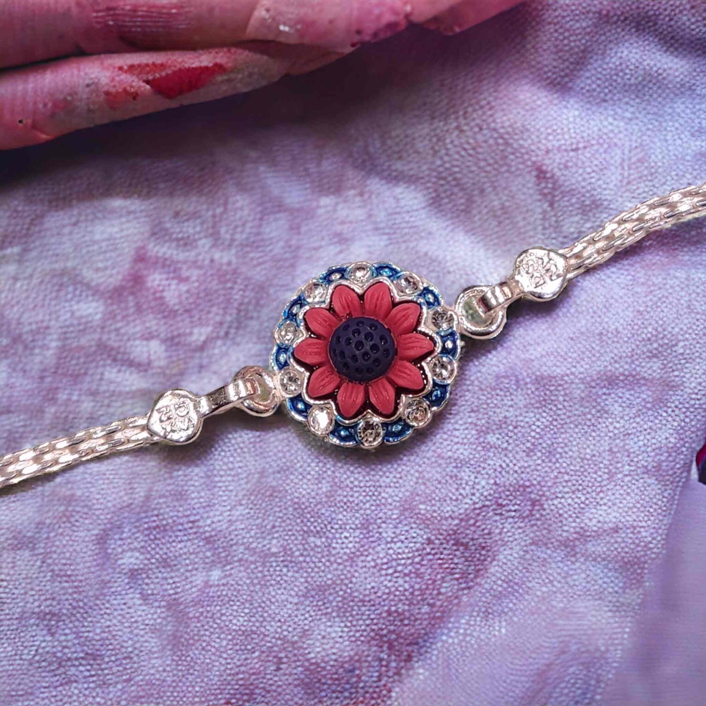 Silver rakhi - jauhari Jewellers