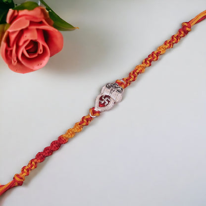 Silver Thread rakhi for raksha bandhan - jauhari Jewellers