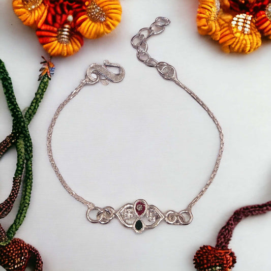 Silver rakhi for kids - jauhari Jewellers