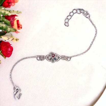 Silver rakhi for raksha bandhan - jauhari jewellers
