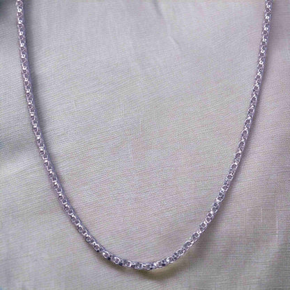 Silver chain for women - jauhari jewellers