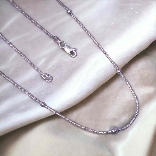Silver chain for women - jauhari Jewellers