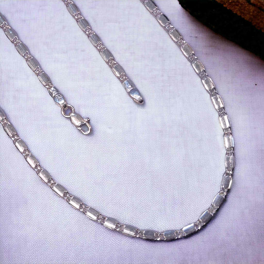 Silver chain for men - jauhari jewellers