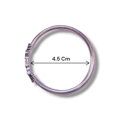Silver kada for baby boy