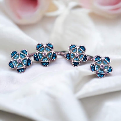 Silver toe rings for women