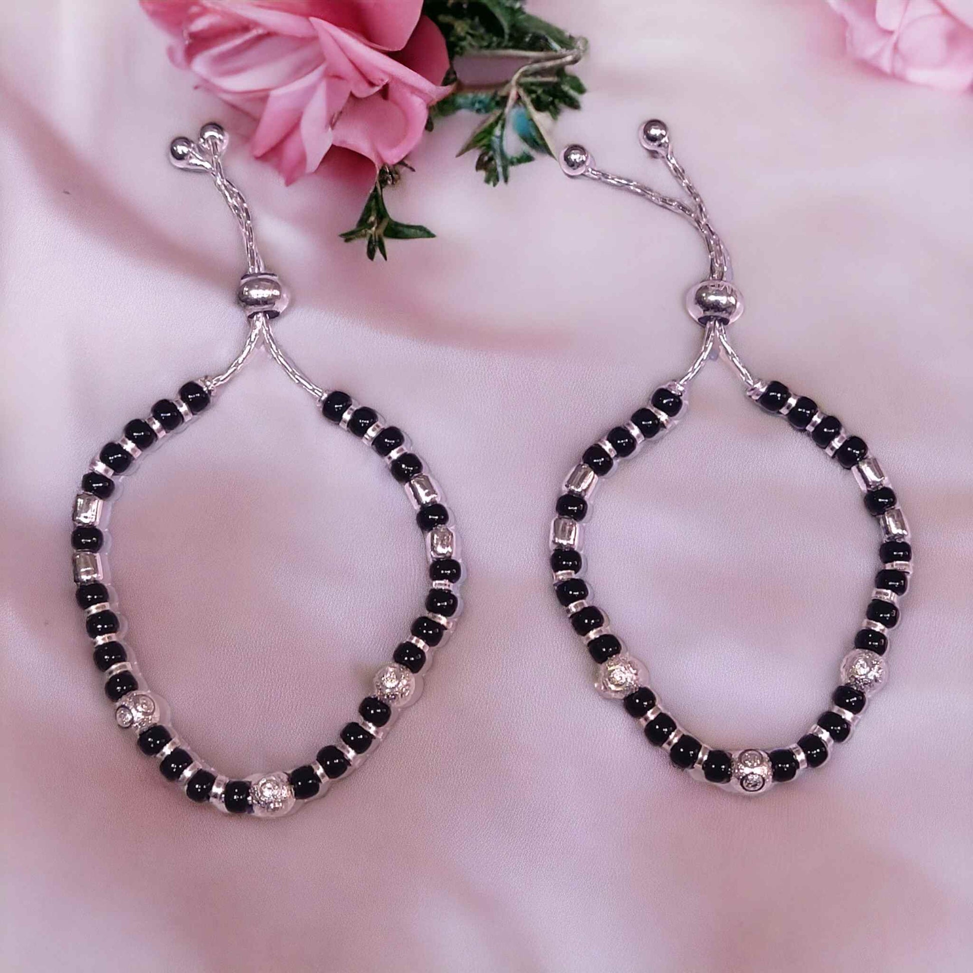 Silver in Bracelet Anklets for Kids