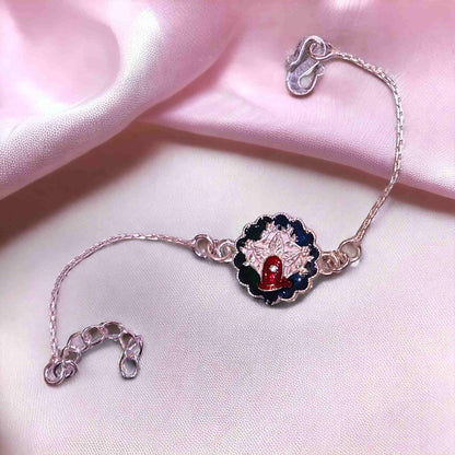 Silver Rakhi for Raksha bandhan
