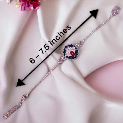 Silver Rakhi for kids