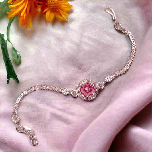 Silver rakhi for kids