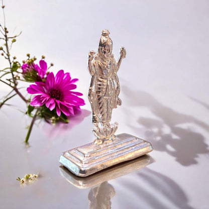 Silver Vishnu murti