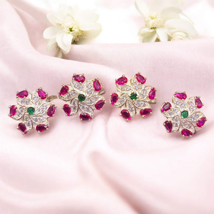 Silver toe rings latest design - jauhari jewellers
