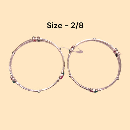 Silver kada for women