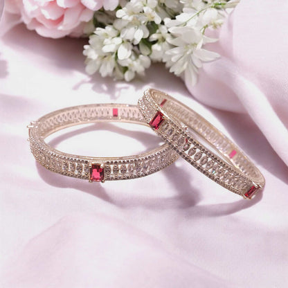 Premium silver bangle