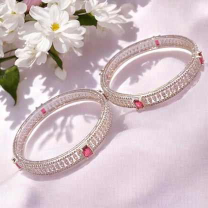 Silver kada for ladies 