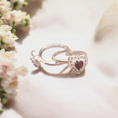 Silver toe ring latest design - jauhari jewellers