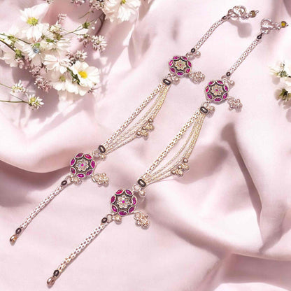 Silver anklet under 10000