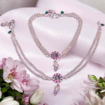 Silver payal under 5000