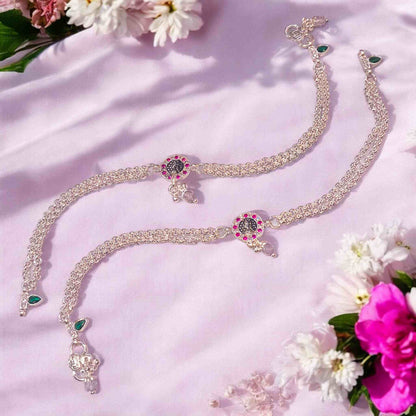 Silver payal for daily use
