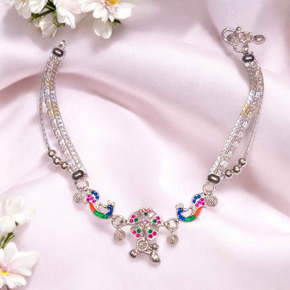 Peacock payal for women