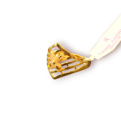 Gold plated ladies ring for daily use