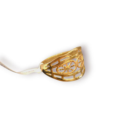Gold plated ladies ring