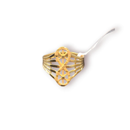 Gold plated ladies ring for daily use