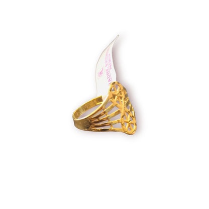 Gold plated ring for girls