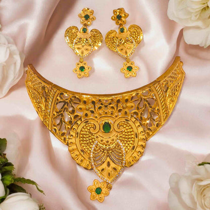 Semi precious necklace set for women