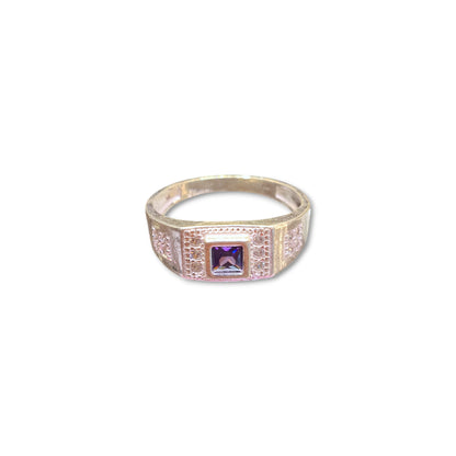 Silver ring for men
