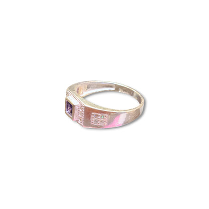 Silver ring for him