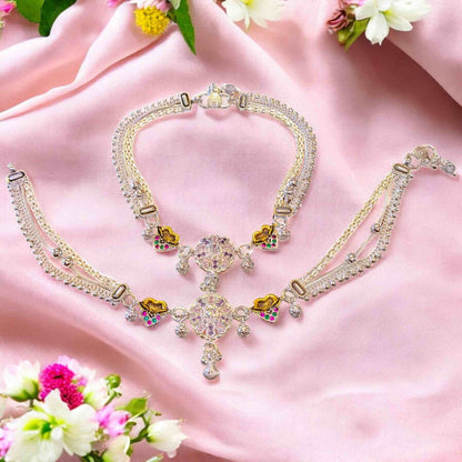 Silver payal latest design