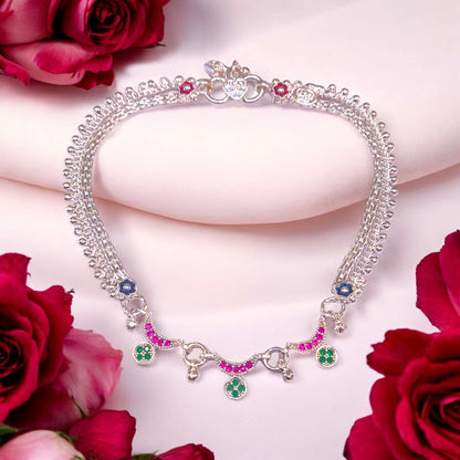 Silver payal latest design